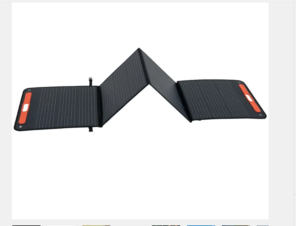 Painel Solar Dobrável 226 W com Suportes Ajustáveis