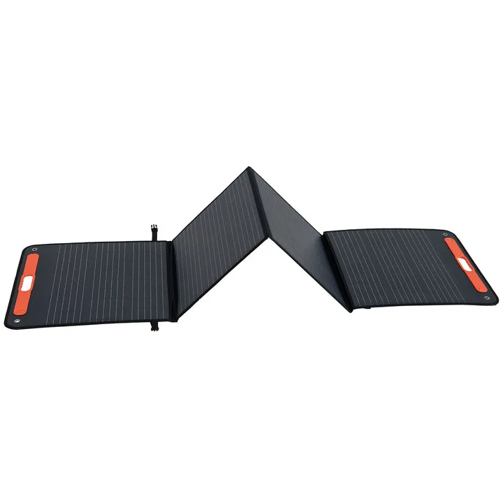Painel Solar Dobrável 226 W com Suportes Ajustáveis